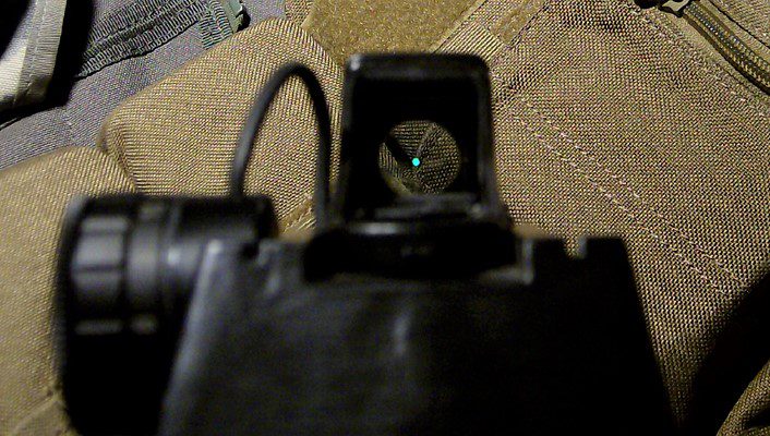 Elite ammunition green fiber optic ring